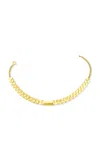 Cadar 18k Yellow Gold Python Choker Necklace Narrow