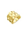 Cadar 18k Yellow Gold Python Thick Ring