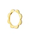 Cadar 18k Yellow Gold Triplet Wide Stacking Ring With Diamonds, 0.4 Ct. T. W. In Yellow Gold