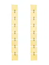 Cadar 18kt Foundation Gelbgoldohrringe In Gold