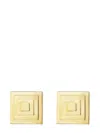 Cadar 18kt Yellow Gold Foundation Stud Earrings In Gold