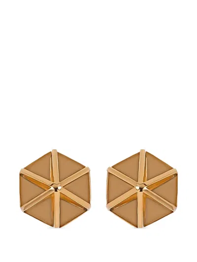 Cadar B Home Large Stud Earrings In Gold