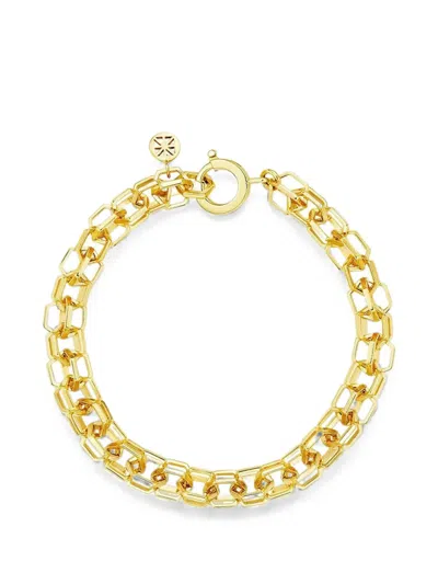 Cadar B Home Narrow Link Bracelet In Gold