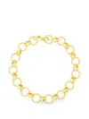 Cadar Python Link Bracelet In Gold