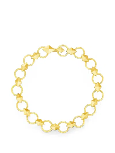 Cadar Python Link Bracelet In Gold