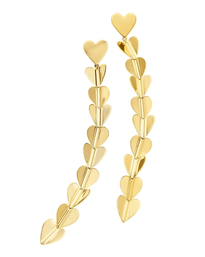 Cadar Wings Of Love 18k Medium Drop Earrings In Gold
