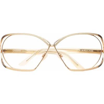 Caddis Birdcage | Reading Glasses In Gold