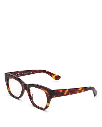 Caddis Miklos Reading Glasses, 52 Mm In Brown