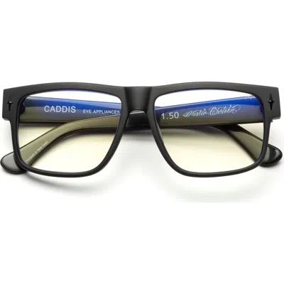 Caddis Mister Cartoon | Reading Glasses In Black
