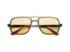 Caddis Progressive Glasses - Matte Black - Matte Gold / Amber Frq / 1.00