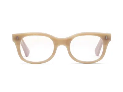 Caddis Progressive Glasses - Matte Bone / Frq Blue-light Filtering / 1.50