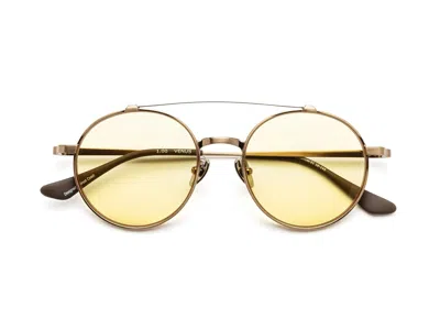 Caddis Progressive Glasses - Matte Vintage Gold / Light Yellow Frq / 1.00