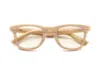 Caddis Progressive Glasses - Polished Bone / Classic / 1.00