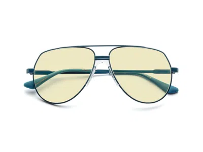 Caddis Progressive Glasses - Polished Blue / Light Yellow Frq / 1.00