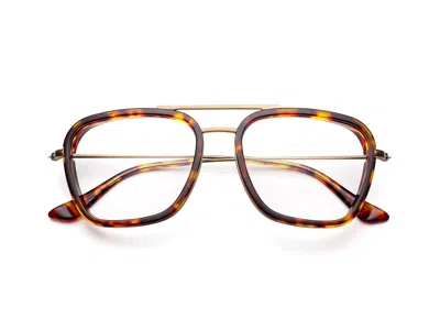 Caddis Progressive Glasses - Turtle - Matte Gold / Classic / 1.00