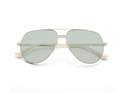 Caddis Progressive Glasses - Vintage White / Light Green Frq / 1.00 In Silver