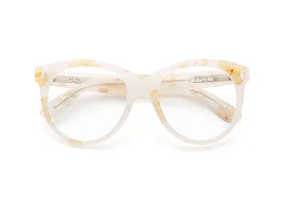 Caddis Progressive Glasses - White Flower / Classic / 1.00