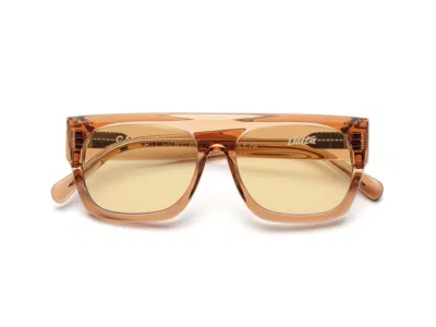 Caddis Reading Glasses - Bong Water / Light Amber Frq / 0.00
