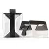 Cadence Medium Parcel Bag Duo In Black