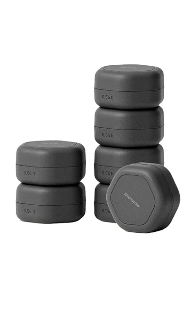 Cadence Pill Case Set Small In Charcoal