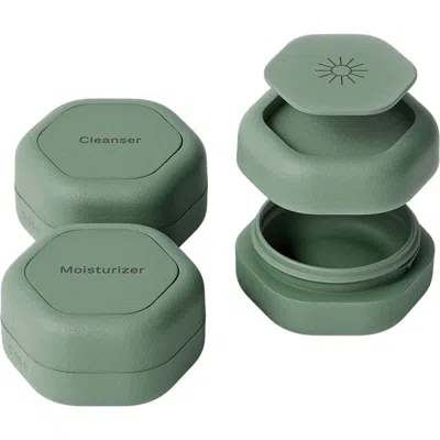 Cadence Skincare Capsule Trio In Green