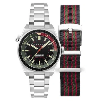 Pre-owned Cadola Cosworth Costin Meca Quartz Pitstop Black