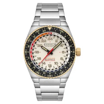 Pre-owned Cadola Dog Leg Automatic Chalk White