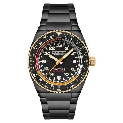 Pre-owned Cadola Dog Leg Automatic Machined Black