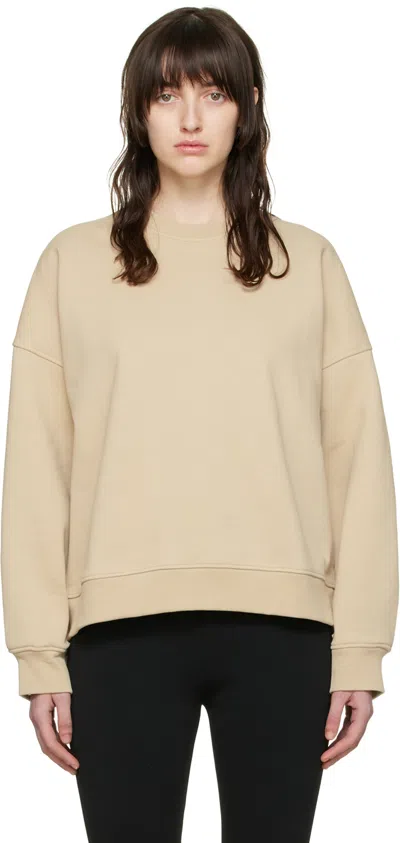 Caes Beige Cotton Sweater