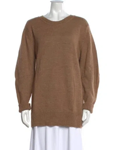 Pre-owned Caes Crew Neck Sweater In Neutrals