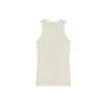 Caes Solid Tank Top In Beige