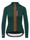 Cafe Du Cycliste Lorenne Zip-front Jacket In Animal Print
