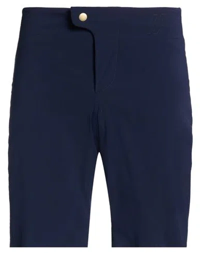 Cafe Du Cycliste Café Du Cycliste Man Shorts & Bermuda Shorts Navy Size Xs Polyamide, Elastane