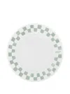 Café Kitsuné Checked Plate In Green
