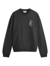 Café Kitsuné Coffee Cup Sweatshirt In Black