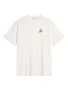 Café Kitsuné Embroidered Logo T-shirt In Neutral