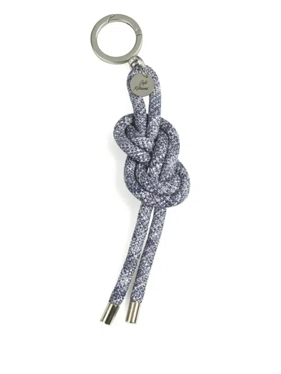 Café Kitsuné Knot Keyring In Silver