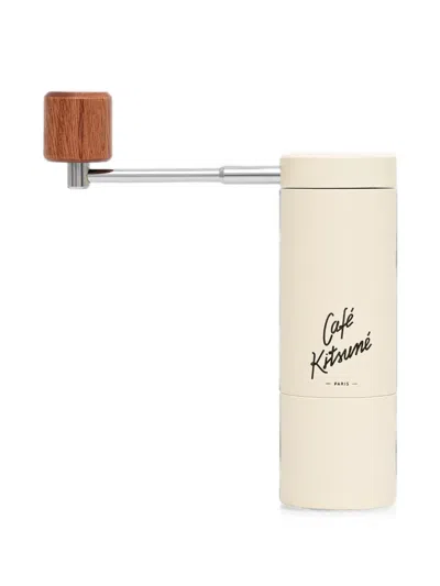 Café Kitsuné Logo-print Coffee Grinder In White