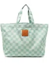Café Kitsuné Maxi Checkerboard Tote Bag