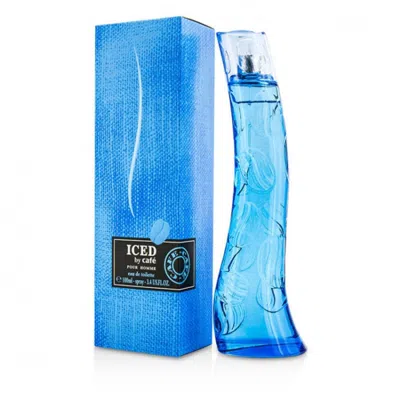 Cafe Parfums Men's Cafe Iced Edt Spray 3.4 oz Fragrances 3331432700303 In Blue