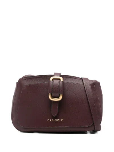 Cafènoir Buckle Cross Body Bag In Brown
