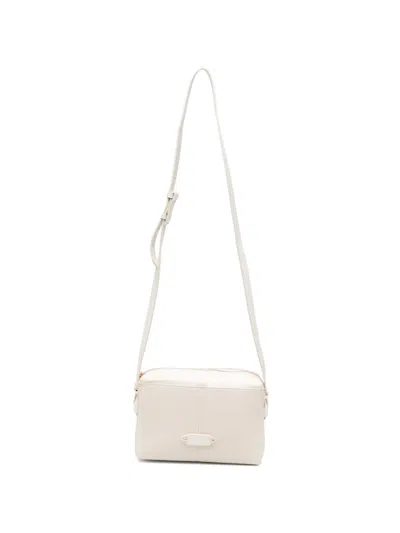 Cafènoir Logo-patch Shoulder Bag In Brown