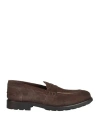Cafènoir Man Loafers Dark Brown Size 8 Leather