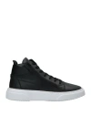 Cafènoir Man Sneakers Black Size 8 Soft Leather In Black