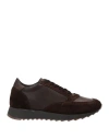 Cafènoir Man Sneakers Dark Brown Size 9 Leather