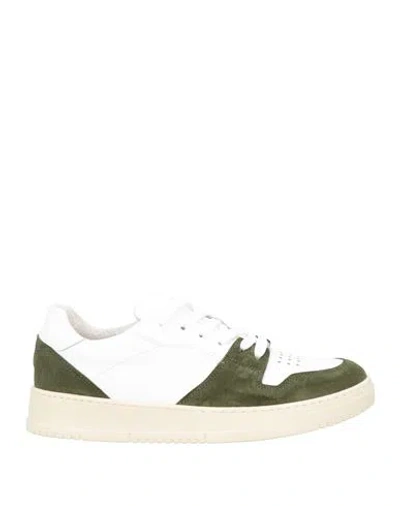 Cafènoir Man Sneakers White Size 8 Leather