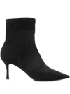 Cafènoir Pointed-toe Boots In Black