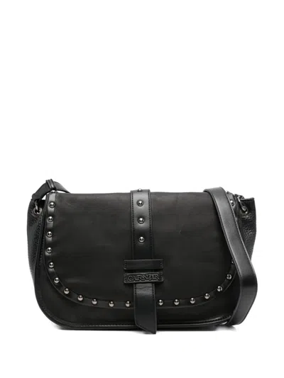 Cafènoir Studded Cross Body Bag In Black