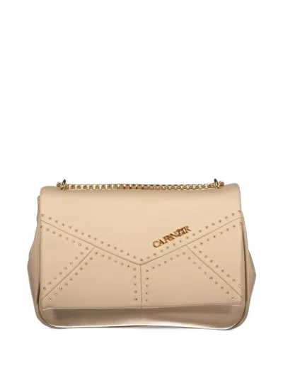 Cafènoir Stud-embellished Chain-link Shoulder Bag In Pink