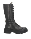 Cafènoir Woman Boot Black Size 5 Leather In Black